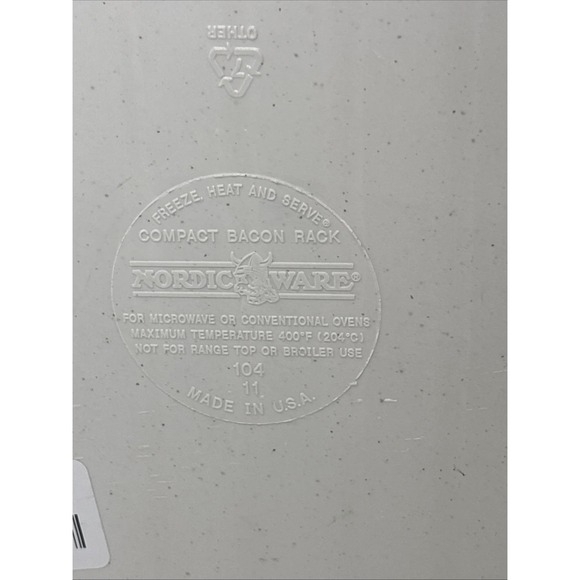 Nordic Ware Compact Microwave Bacon Rack, Durable, Made In USA - Picture 4 of 7